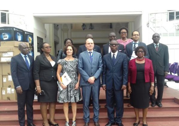 Members of the Judicial Service with the Delegation from the European Union and ARAP