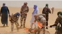 The victims were buried in mass graves by the rescue team dispatched to the area