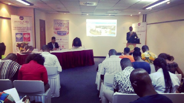 Managing Director of Jumia Travel West Africa, Mr. Kushal Dutta, speaking during the event.