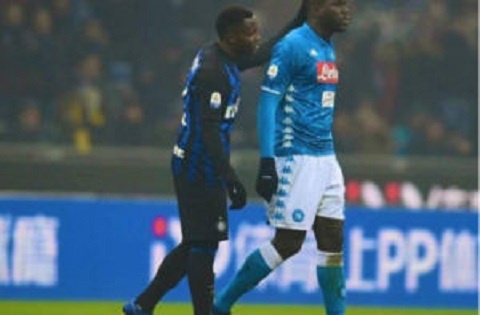 Kwadwo Asamoah offered support to Koulibaly after the game