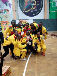 The Ghana Armswrestling team, Golden Arms