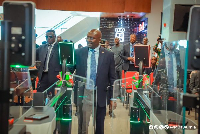 Dr. Bawumia launches e-gates