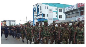 Soldiers Galamsey Dkgje