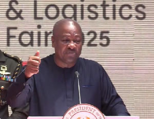 John Dramani Mahama is the President of Ghana