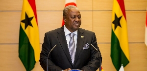 John Dramani Mahama, is the flagbearer of the NDC