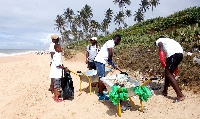 The International Coastal Cleanup Day engages people to remove trash from beaches and waterways
