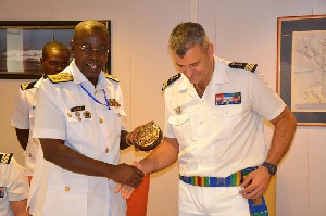 Captain Majoufre And Commodore Darbo Tonnerre