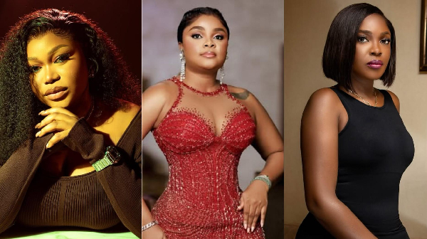 From L to R: Ruth Kadiri, Bimbo Ademoye and Omoni Oboli