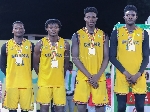Some GUSA members at the 13th All African Games