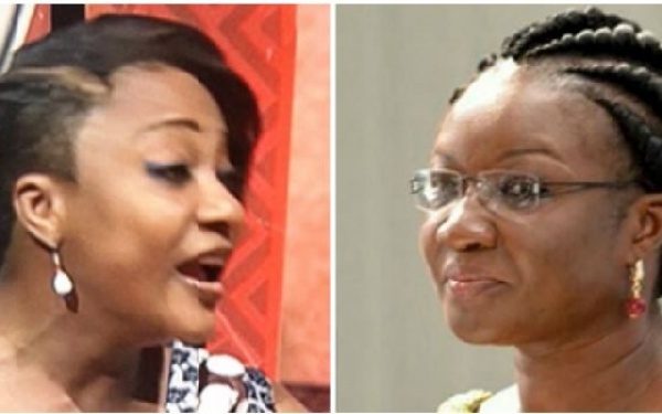 Otiko Afisa Djaba and Joyce Bawa Mogtari