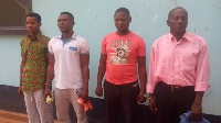 From left: Yussif Yakubu, Razak Abdul Shaibu, Barnabas  Kayase and Opoku Agyeman