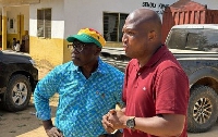Samuel Okudzeto Ablakwa (right) and Ken Ofori-Atta