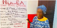 Esther Ogunmabo said she started selling illicit drugs after her shop was destroyed in a fire