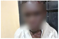 A photo of the suspect