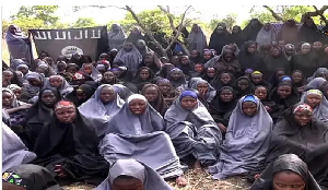 Girls rescued by Nigerian soldiers from Islamist militants Boko Haram