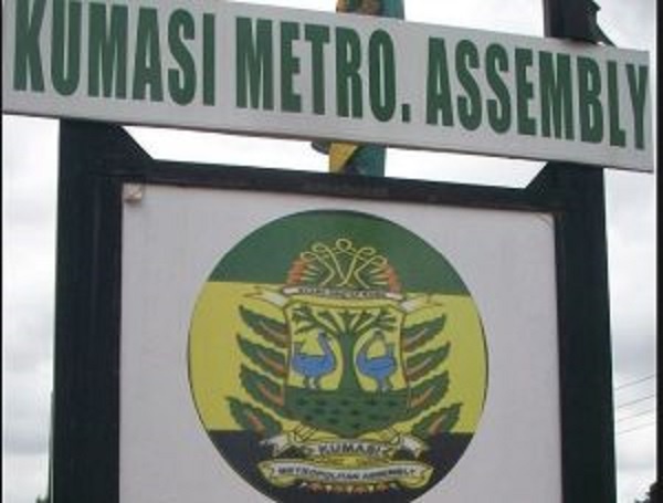 A picture of Kumasi Metropolitan's logo