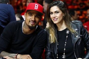 Melissa Satta and  former Black Stars player, Kevin-Prince Boateng