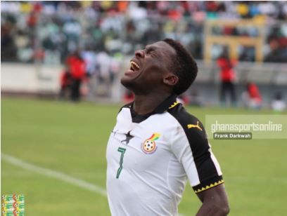 Agyepong was initially included in the 23 man squad for the game