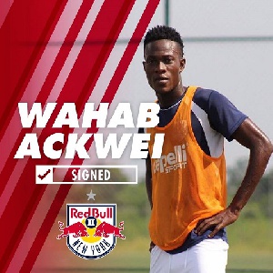 Ghanaian defender Wahab Ackwei