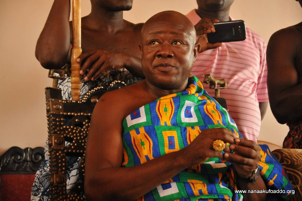 Paramount Chief of Kumawu Nana Barima Sarfo Tweneboa Kodua