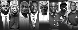These are the faces of the eight persons who were killed in the fatal crash