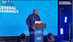 Samson Deen is the President of the Ghana Paralympic Committee