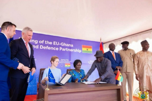 Ghana has proposed a Security and Defence Partnership agreement with the European Union