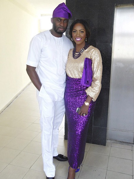 Tiwa Savage with Teebillz