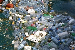 Plastic bottles could cause an ecological crisis as serious as climate change experts warn