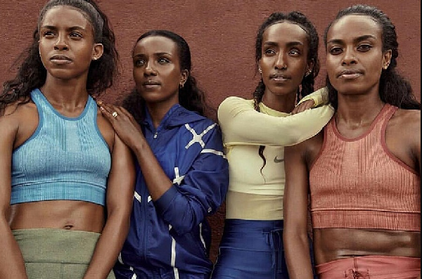 The Dibaba sisters from Ethiopia. Photo: Facebook/Just Athletics