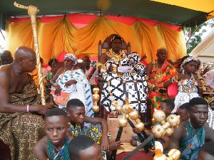 Osagyefo Kwame Akonu X Paramount Chief of Enyan Abaasa Traditional Area