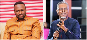 Pastor Elvis Agyemang (L) and Rev. Abraham Lamptey (R)