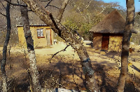 A climate migrant's homestead in Zimbabwe's Eastern Highlands