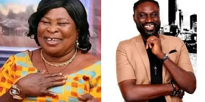 Akua Donkor and her running mate, Roman Fada