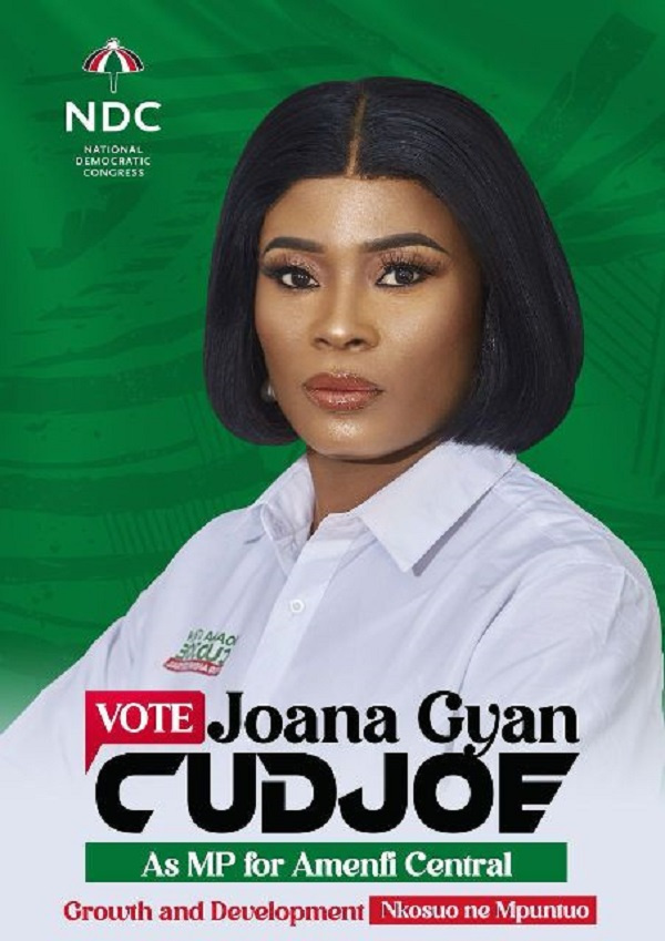 Parliamentary candidate for Amenfi Central, Joana Gyan-Cudjoe