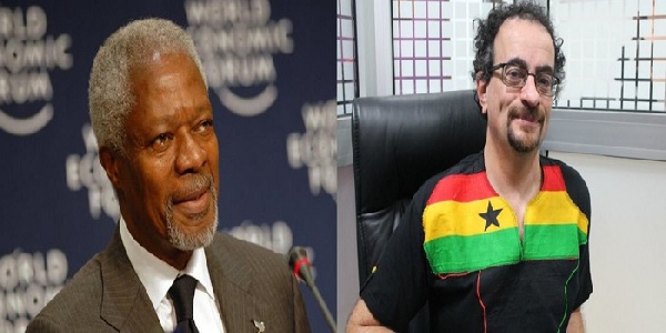 Jon Benjamin (R) described the late Kofi Annan's death as a huge loss to humanity
