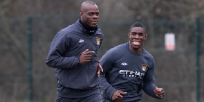 Balotelli and Micah Richards