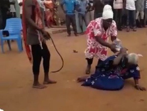 Madam Akua Denteh was beaten to death