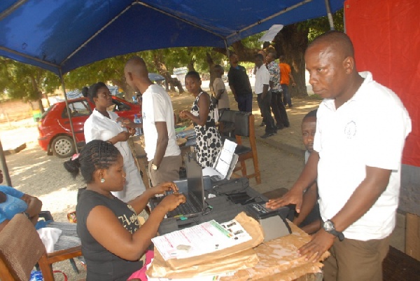 File photo: Limited voter registration exercise
