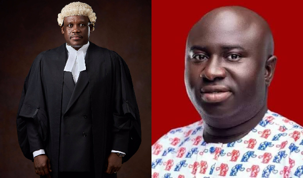 Sam George (L) has responded to Paul Yandoh (R) over his criticism