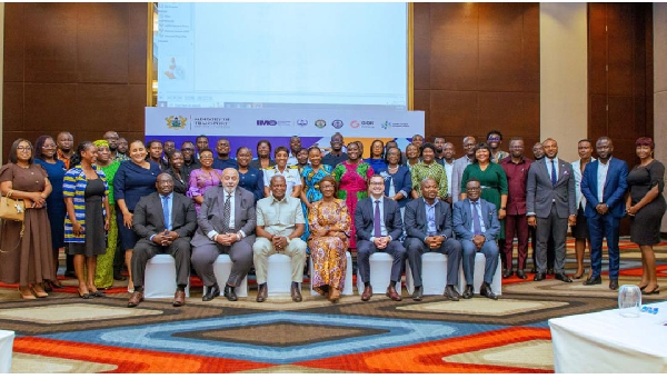 The participants at the event in Accra