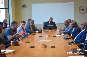 Vice President Dr Mahamudu Bawumia visited Sillicon Valley with some IT firms in Ghana