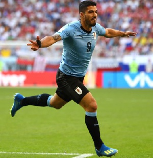 Uruguay player, Luis Suarez