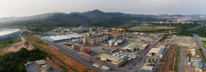 The Akyem Mine from a bird's eye view