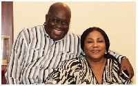 President Nana Addo Dankwa Akufo-Addo and his wife Rebecca Akufo-Addo