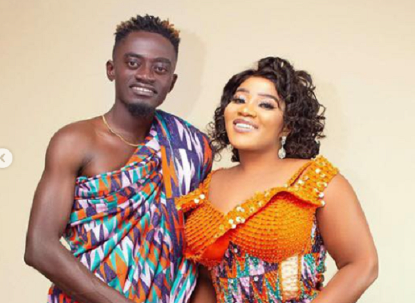 Ghanaian Kumawood actor LilWin and wife Maame Serwaa