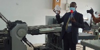 The official launch of the University of Ghana Printing Press