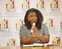 Kathleen Addy, the Chairperson, National Commission for Civic Education (NCCE)