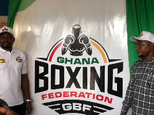 The official new logo of the Ghana Boxing Federation
