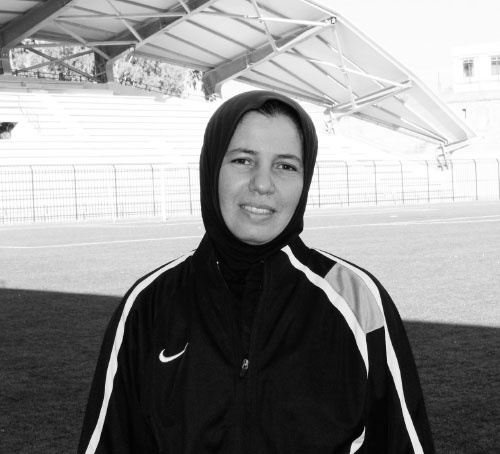 Radia Fertoul, head coach for the Algerian female national team